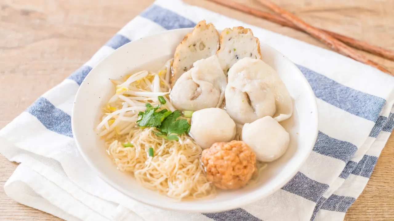 Sup Soun Bakso Ikan