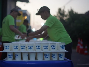 AQUA Hadir di Mandiri Jogja Marathon 2026, Bikin Lari Makin Adem