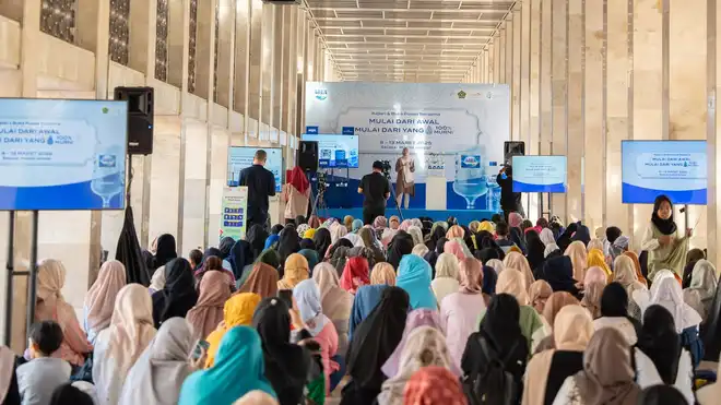 AQUA Brings Ramadan Insights to Istiqlal Mosque Jakarta & Shares 100% Pure, Halal, and Thayyib Mineral Water