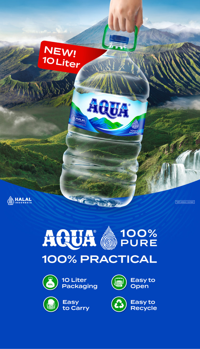 AQUA 100% Pure, 100% Practical